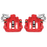 Power Stop 93-97 Chevrolet Camaro Rear Red Calipers w/Brackets - Pair thumbnail 1
