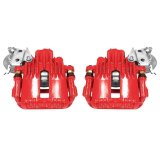 Power Stop 93-97 Chevrolet Camaro Rear Red Calipers w/Brackets - Pair thumbnail 2