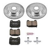 Power Stop 03-04 Infiniti G35 Rear Z23 Evolution Sport Brake Kit thumbnail 1