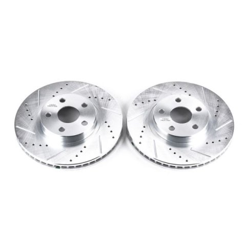 Power Stop 03-08 Pontiac Vibe Front Evolution Drilled & Slotted Rotors - Pair thumbnail 2