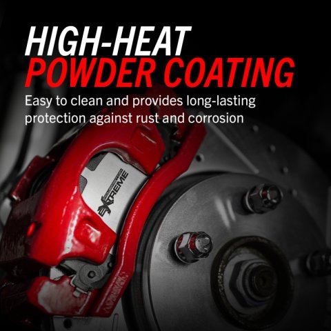 Power Stop 08-13 Nissan Rogue Rear Red Calipers w/Brackets - Pair thumbnail 2