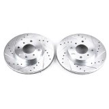 Power Stop 99-02 Infiniti G20 Front Evolution Drilled & Slotted Rotors - Pair thumbnail 2