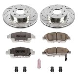 Power Stop 03-05 Honda Civic Front Z26 Street Warrior Brake Kit thumbnail 1