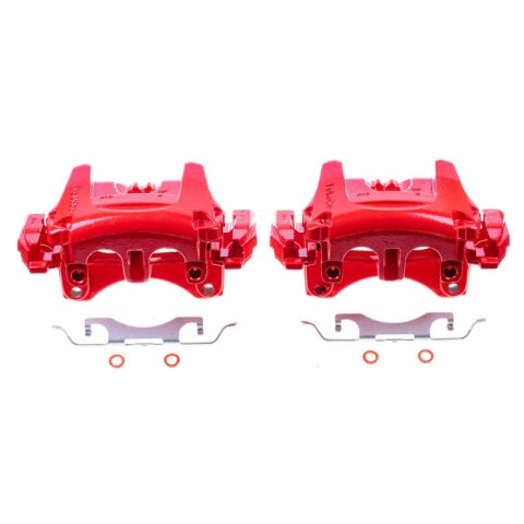 Power Stop 15-18 Ford Edge Front Red Calipers w/Brackets - Pair thumbnail 5