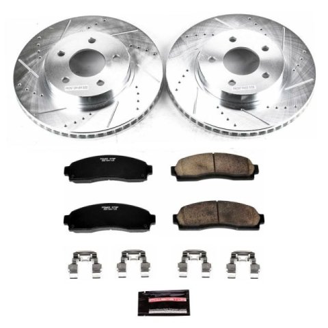 Power Stop 05-06 Chevrolet Equinox Front Z23 Evolution Sport Brake Kit thumbnail 1