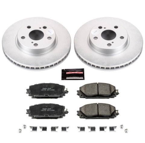Power Stop 11-17 Lexus CT200h Front Z17 Evolution Geomet Coated Brake Kit thumbnail 1