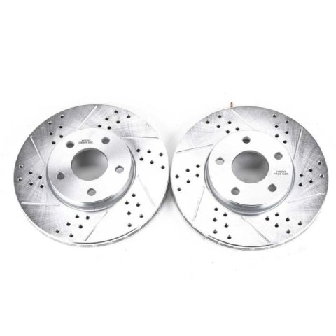 Power Stop 14-18 Ford C-Max Front Evolution Drilled & Slotted Rotors - Pair thumbnail 2