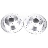 Power Stop 04-07 Buick Rainier Rear Evolution Drilled & Slotted Rotors - Pair thumbnail 1