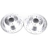Power Stop 04-07 Buick Rainier Rear Evolution Drilled & Slotted Rotors - Pair thumbnail 2