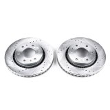 Power Stop 06-07 Buick Rainier Front Evolution Drilled & Slotted Rotors - Pair thumbnail 2