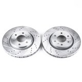 Power Stop 06-07 Buick Terraza Front Evolution Drilled & Slotted Rotors - Pair thumbnail 1
