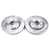 Power Stop 06-07 Buick Terraza Front Evolution Drilled & Slotted Rotors - Pair thumbnail 2