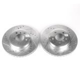Power Stop 04-10 BMW X3 Front Evolution Drilled & Slotted Rotors - Pair thumbnail 1