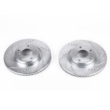 Power Stop 03-05 Infiniti G35 Front Evolution Drilled & Slotted Rotors - Pair thumbnail 1