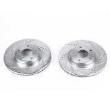 Power Stop 03-05 Infiniti G35 Front Evolution Drilled & Slotted Rotors - Pair thumbnail 2