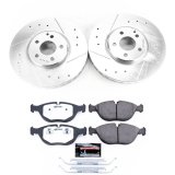Power Stop 04-05 Mercedes-Benz E500 Front Z26 Street Warrior Brake Kit thumbnail 1