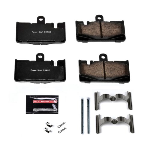 Power Stop 01-06 Lexus LS430 Rear Z23 Evolution Sport Brake Pads w/Hardware thumbnail 1