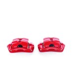 Power Stop 98-02 Mazda 626 Front Red Calipers w/Brackets - Pair thumbnail 2