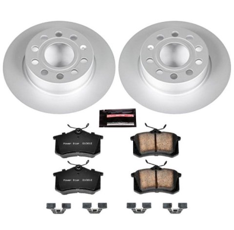 Power Stop 10-13 Audi A3 Rear Z23 Evolution Sport Coated Brake Kit thumbnail 1