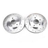 Power Stop 07-12 Dodge Caliber Front Evolution Drilled & Slotted Rotors - Pair thumbnail 1
