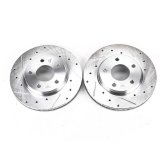 Power Stop 07-12 Dodge Caliber Front Evolution Drilled & Slotted Rotors - Pair thumbnail 2