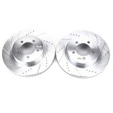 Power Stop 02-05 Ford Explorer Front Evolution Drilled & Slotted Rotors - Pair thumbnail 2