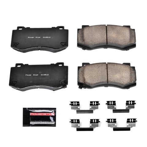 Power Stop 05-10 Chrysler 300 Front Z23 Evolution Sport Brake Pads w/Hardware thumbnail 1