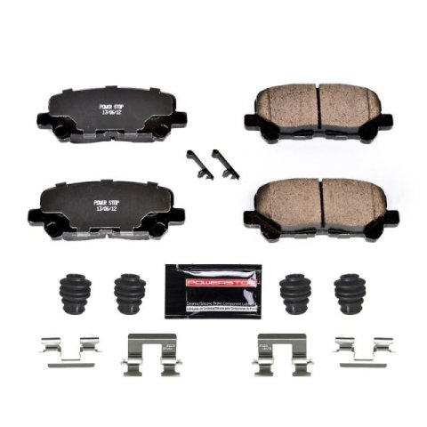 Power Stop 12-15 Honda Pilot Rear Z23 Evolution Sport Brake Pads w/Hardware thumbnail 2