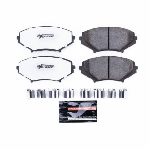 Power Stop 04-11 Mazda RX-8 Front Z26 Extreme Street Brake Pads w/Hardware thumbnail 2