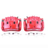 Power Stop 03-06 Acura MDX Front Red Calipers w/Brackets - Pair thumbnail 1