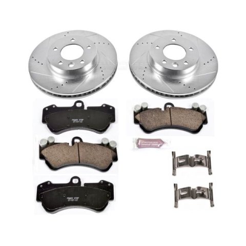 Power Stop 04-06 Porsche Cayenne Front Z23 Evolution Sport Brake Kit thumbnail 1