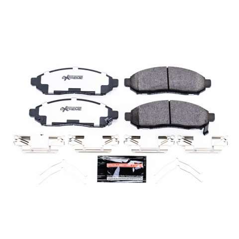 Power Stop 2015 Chevrolet City Express Front Z36 Truck & Tow Brake Pads w/Hardware thumbnail 1