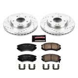 Power Stop 07-10 Hyundai Elantra Front Z23 Evolution Sport Brake Kit thumbnail 1