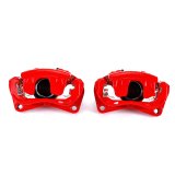 Power Stop 07-10 Nissan Altima Front Red Calipers w/Brackets - Pair thumbnail 1
