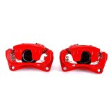 Power Stop 07-10 Nissan Altima Front Red Calipers w/Brackets - Pair thumbnail 2