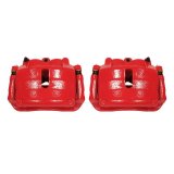Power Stop 2009 Ford F-150 Front Red Calipers w/Brackets - Pair thumbnail 2
