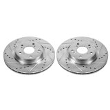 Power Stop 12-16 Honda CR-V Front Evolution Drilled & Slotted Rotors - Pair thumbnail 1
