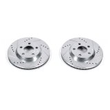Power Stop 2005 Buick LeSabre Front Evolution Drilled & Slotted Rotors - Pair thumbnail 1