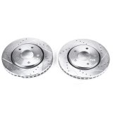 Power Stop 08-16 Chrysler Town & Country Front Evolution Drilled & Slotted Rotors - Pair thumbnail 1