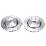 Power Stop 08-16 Chrysler Town & Country Front Evolution Drilled & Slotted Rotors - Pair thumbnail 2