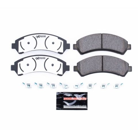 Power Stop 97-05 Chevrolet Blazer Front Z36 Truck & Tow Brake Pads w/Hardware thumbnail 2