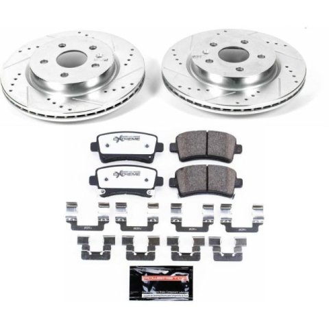 Power Stop 2010 Buick Allure Rear Z26 Street Warrior Brake Kit thumbnail 1