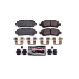 Power Stop 08-13 Toyota Highlander Rear Z23 Evolution Sport Brake Pads w/Hardware thumbnail 1