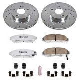 Power Stop 03-07 Honda Accord Front Z26 Street Warrior Brake Kit thumbnail 1
