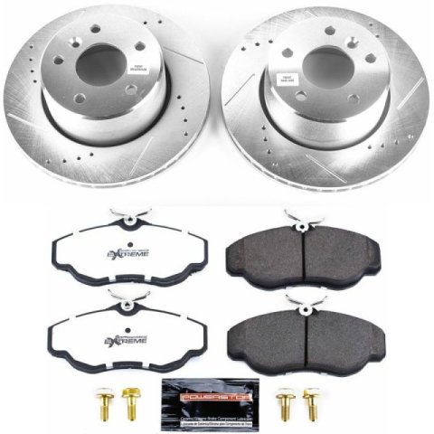 Power Stop 99-04 Land Rover Discovery Front Z36 Truck & Tow Brake Kit thumbnail 2