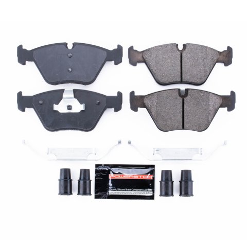 Power Stop 01-06 BMW 330Ci Front Z23 Evolution Sport Brake Pads w/Hardware thumbnail 1