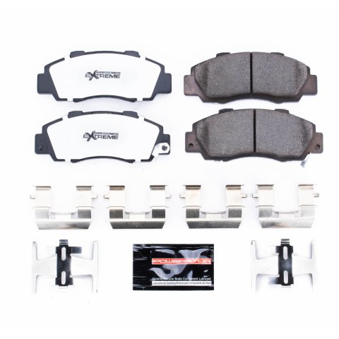 Power Stop 97-99 Acura CL Front Z26 Extreme Street Brake Pads w/Hardware thumbnail 1