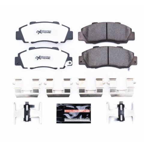 Power Stop 97-99 Acura CL Front Z26 Extreme Street Brake Pads w/Hardware thumbnail 2