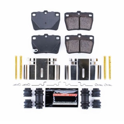 Power Stop 04-05 Toyota RAV4 Rear Z23 Evolution Sport Brake Pads w/Hardware thumbnail 2