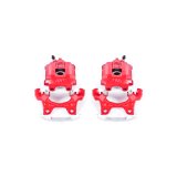 Power Stop 95-99 BMW M3 Rear Red Calipers w/Brackets - Pair thumbnail 1